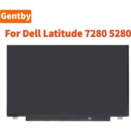 12.5 Inch Laptop For Dell Latitude 7280 5280 Genuine HD LED LCD Screen Display Replacement NT125WHM-N42 20HY74 1366 X 768