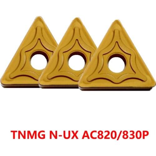 TNMG160404 TNMG160408 TNMG160412 N-UX AC830P AC820P TNMG 160404 160408 160412 Carbide Cutting Inserts Turning 100% Original CNC