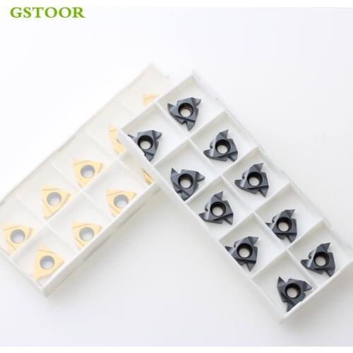 10PCS 16ER 16IR A55 A60 G55 G60 AG55 AG60 GM10 GG20 Carbide Threading Inserts Lathe Cutter Cutting Tool Parts CNC Turning Tools