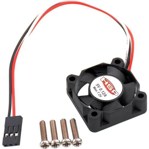 High Speed Cooling Fan 30x30mm for Tamiya TT01/TT02 HSP Motor Heat Sink 1/10 1/8 RC Car