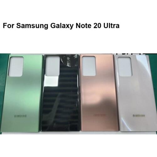 For Samsung Galaxy Note 20 Ultra Back Battery Cover Rear Door Housing case Rear Glass parts For Galaxy20 Note Ultra SM-N9860