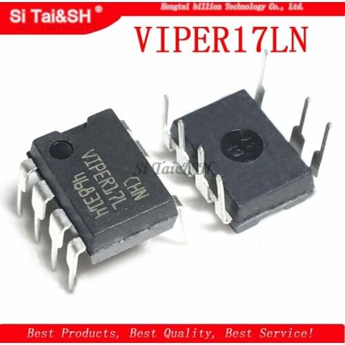10pcs/lot VIPER17L VIPER17H DIP-7 VIPER17 DIP7 VIPER17LN DIP