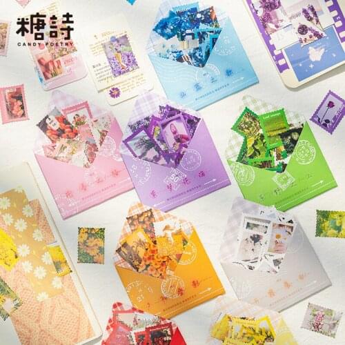 20sets/lot Kawaii Stationery Stickers Post Four Seasons Series Planner Decorative Mobile Stickers Scrapbooking DIY