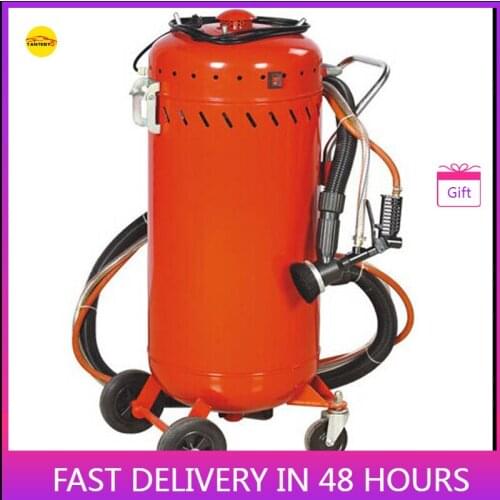 28 Gallon Recycle Sandblasting Pot Tank Portable Sandblaster Pneumatic Sandblasting Tool