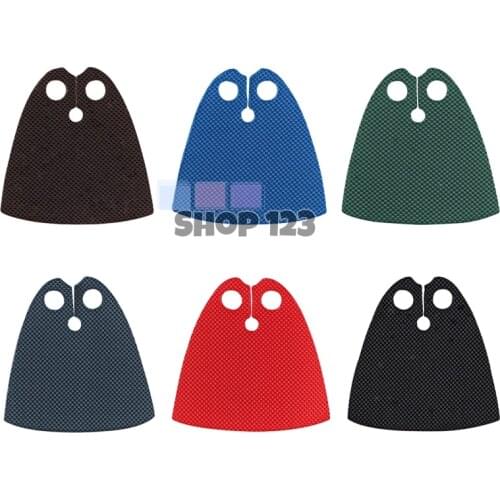 5PCS/LOT Cloak othes Accessories Building Blocks Toys Children Gifts Ccessories Various Colors
