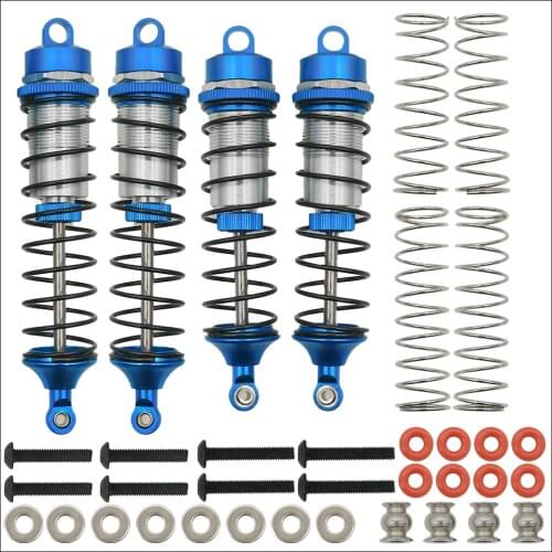 Aluminum Front&Rear Shock Absorber Assembled Full Metal for Arrma 1/10 Granite BIGROCK SENTON Typhon replace AR330550 AR330551
