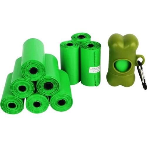 Biodegradable poop bags Durable Pet Waste Bags Easy To Tear Off 120pcs/240pcs doggy poop bags