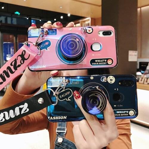 Neck Strap Case for Samsung Galaxy A02S A02 A32 A01 A10 A11 A12 A10S M02 M02S M11 A20 A20S A21 A21S A30 A30S A31 Holder Cover