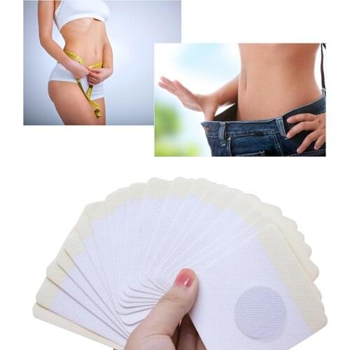 Hot 20 Pcs Fat Loss Slimming Paste Slim Patches Weight Lose Patch Navel Sticks