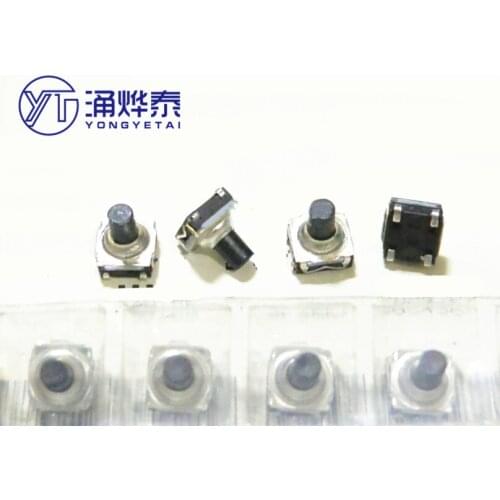 Import KSC641J patch switch 6.2*6.2*7.7mm waterproof and dustproof Tact Switch