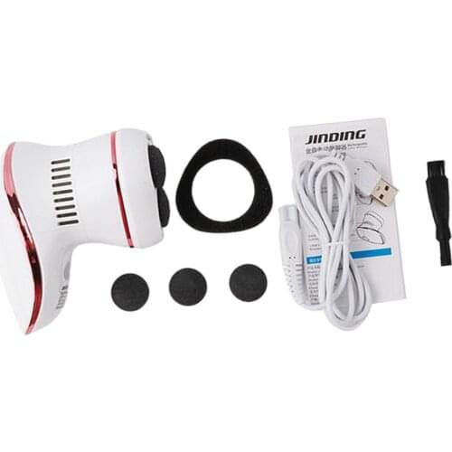 JD528 Electric Foot Grinder Callus Remover with Two Types Grinding Heads for Different Cuticles, Two Gear Speed Adjustment