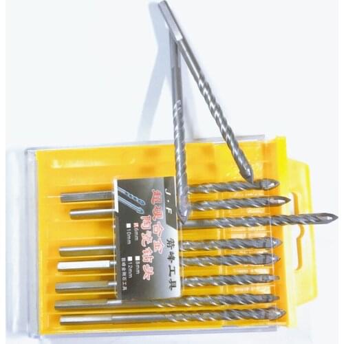 Ceramic Triangle Drill Auger Bit Glass Cement Wall Ceramic Tile Drill Hole Drill Wholesale