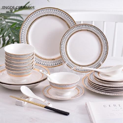 Direct marketing creative Phnom Penh marble Western ceramic bowl plate home restaurant hotel steak salad decoration storage tray