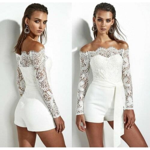 Женские однотонные комбинезоны KYKU China At AliExpress