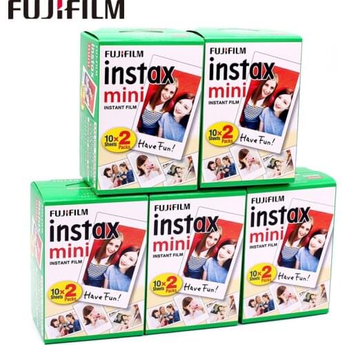 Original 100 Sheet Fuji Fujifilm Instax Mini 8 White Film Instant Photo Paper For 7s 8 9 90 25 55 Share SP-1 SP-2 Instant Camera