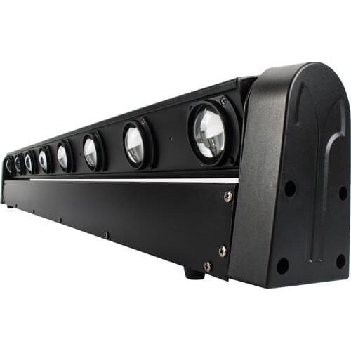 Fast Shipping 8x12W RGBW Multicolor LED Bar Beam Moving Head Light For DJs Sets Venue With Strong Daylight