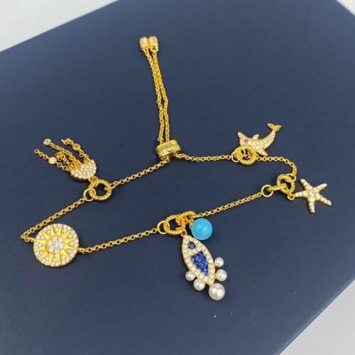 Браслеты с подвесками SLJELY China At AliExpress