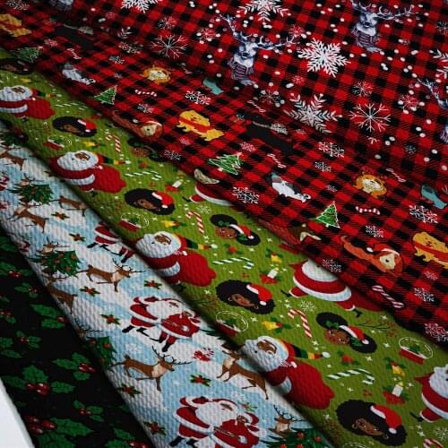 Bullet Texture Liverpool Fabric 50cm*140cm Chrismas For Dress Stretch Fabric Knit Fabric For Hair Band Craft Supplies L23579