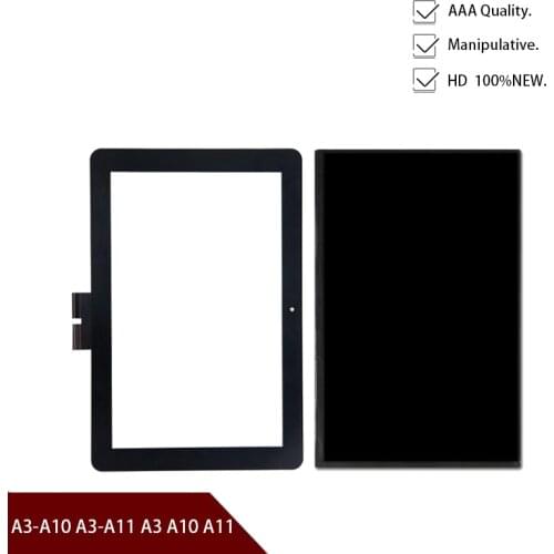 High Quality LCD DIsplay 10.1"inch Screen For Acer Iconia Tab A3-A10 A3-A11 A3 A10 A11 Touch Panel Digitizer Glass Lens Sensor