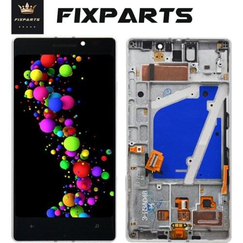 5.0" For Nokia Lumia 930 LCD Display Touch Screen Digitizer Assembly With Frame Replacement Parts For Lumia 930 LCD Screens