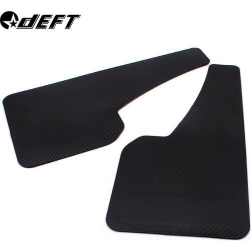 Front Rear Universal Mud Flaps for SUV Vehicle Car Pickup Splash Guards Mudguards Carbon Fiber Pattern Mudflaps Car Accessories