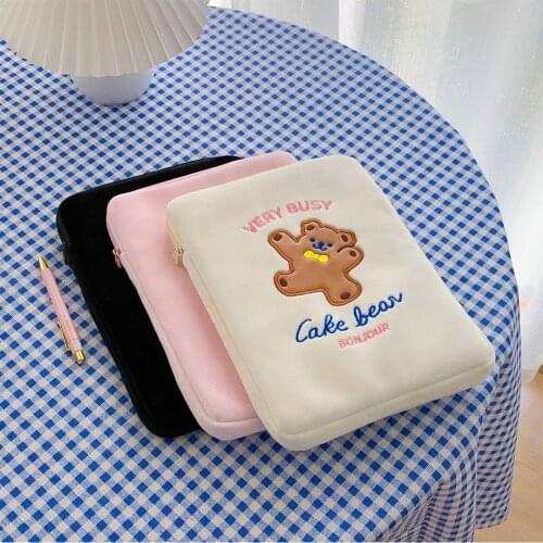 Tablet case for iPad 11 inch 10.5 inch 9.7 inch 2020 Tablet bag cute Cover case For girls kids Women Bear