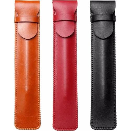 PU Leather For Apple Pencil Case Cover Sleeve Pouch Bag New Tablet Touch Stylus Pen Protect Wrap Cover Case For iPad Pro