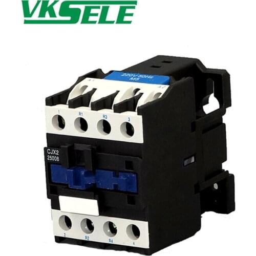 China suppliers CJX2 40004 CJX2 40008 LC1-D40 series 4 Poles 40A ac magnetic contactor