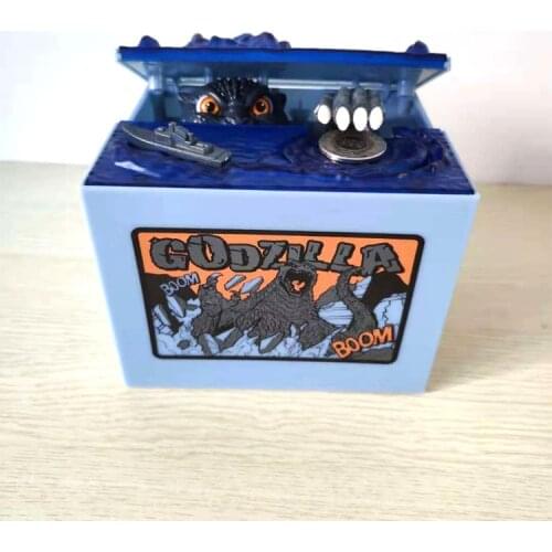 Dinosaur Style Piggy Bank Cartoon Thief Money Boxes Toys For Children Storage Boxes Automatic Stole Coin Money Saving Box ZH426