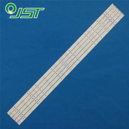 100% New 5pcs/Kit LED strips for INSIGNIA 43 TV NS-43DR710CA17 TPT430H3-QVN01.U EVTLBM430E1001-AJ-2