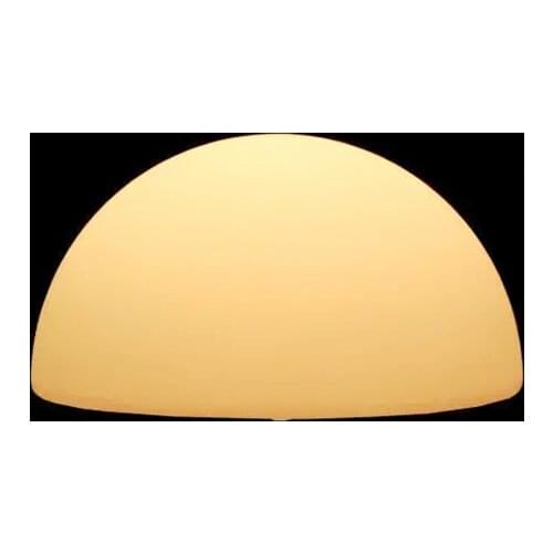 Rechargeable LED Half Ball Lights Exterior LED Semisphere Landscape Lamps Waterproof Glow Garden Path Lawn Decor Night Light
