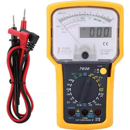 KT7030 professionnal Multifunction High Sensitivity High Accuracy Analog Digital Double Display Multimeter