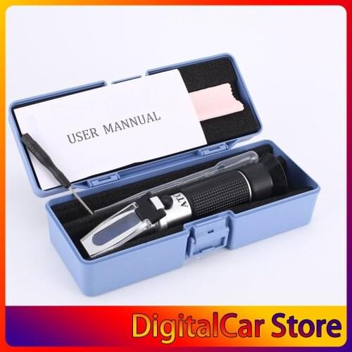 Refractometer 0~32% Optical Sugar Food Beverages Drink Juice ATC Content Meter Tool Test Handheld Measuring Tester