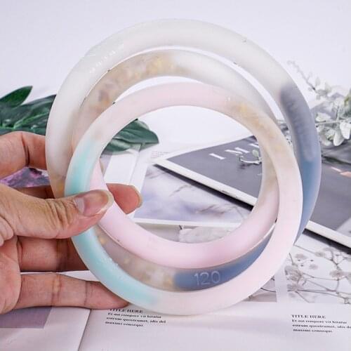 DIY Making Bracelet Ring Silicone Mold for Crystal Epoxy Mould For Resin Jewelry Making