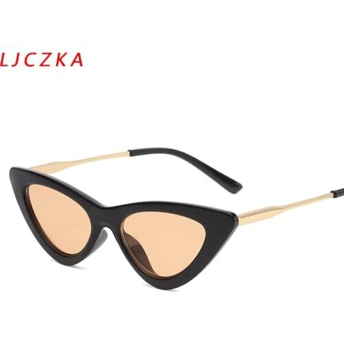 Vintage Cat Eye Sunglasses For Women 2021 Sexy Fashion Small Triangle Sun Glasses Female Outdoor Eyeglasses Gafas De Sol Mujer