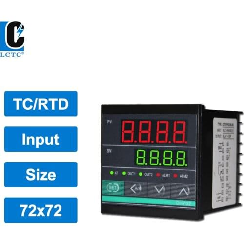 K E J CU50 PT100 input CH702 72*72mm SSR or relay output Industrial intelligent PID temperature controller