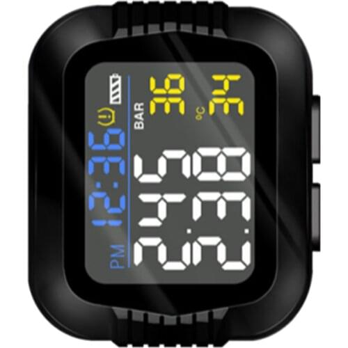 TP2000 Locomotive Motorcycle Mountain Bike Bicycle Wireless Tire Pressure Monitoring TPMS Tire Pressure Detector