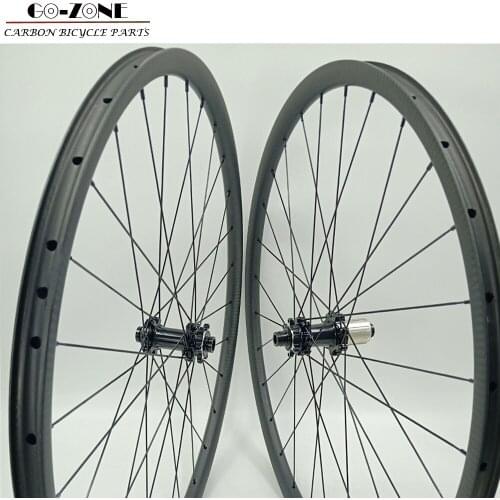 Mtb wheels carbon 27.5 straight pull powerway M42 27.5er clincher tubeless 650B carbon mtb wheelset 27.5" carbon mtb wheel