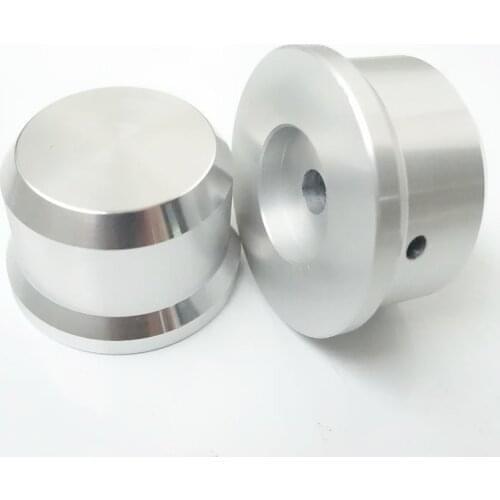 KYYSLB Diameter 38MM Height 22MM DIY BOX Amplifier Chassis Knob All Aluminum Car Volume Potentiometer 38RKV Type Knob
