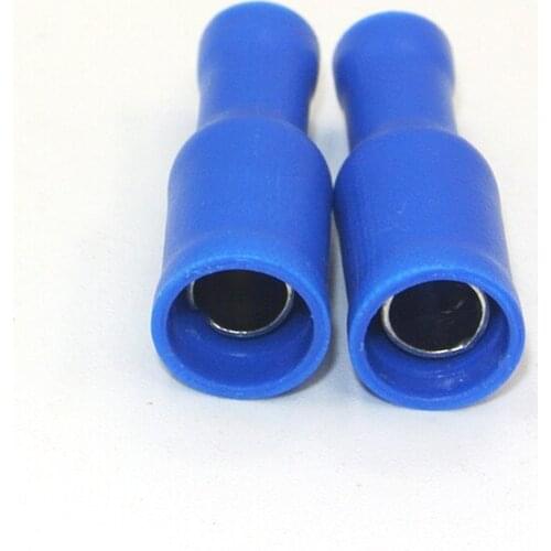 1000 Blue Fully Insulated Female Insulated Bullet Connector Terminals Crimp electrical cable wire