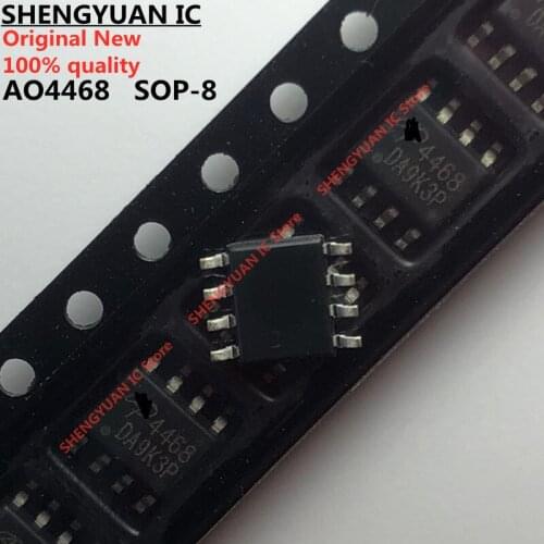 20 pcs/lot AO4468 4468 30V/10.5A N-Channel MOSFET 100% new imported original 100% quality