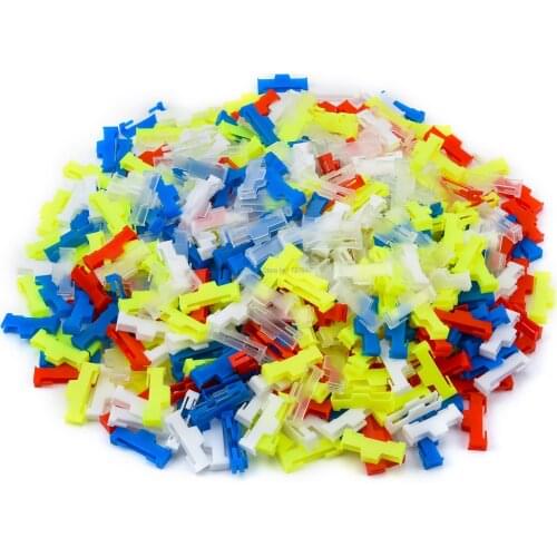 50pcs/lot Servo Extension Cable Buckle Clip Plastic Servos Cord Fastener Jointer Plugs Fixing Holder for DIY RC Airplane Parts