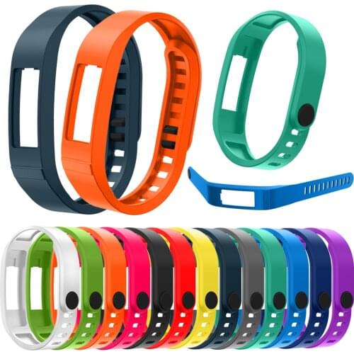 Colorful Sport Watchband Wrist Straps Bracelet for Garmin Vivofit 2 Silicone TPU Watch Band Wristband Replacement Straps Band