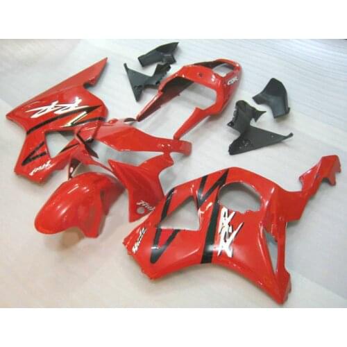 Hot Sales,Fairing kit For H CBR954RR 2002 2003 CBR900 RR 954 02 03 Motorcycle Fairing kit Black red