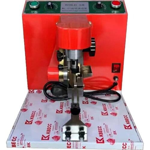 Speed-adjusting Unilateral Oiling Machine 220V Leather Goods Leather Bags Belt Oiling Machine Semi-automatic Oiling Machine