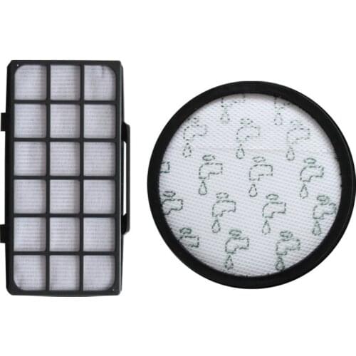 2PCS HEPA Filter Replacement Parts Kit for Rowenta RO7611 RO7623 RO7634 RO76 Compact Power Vacuum Cleaner Accessories