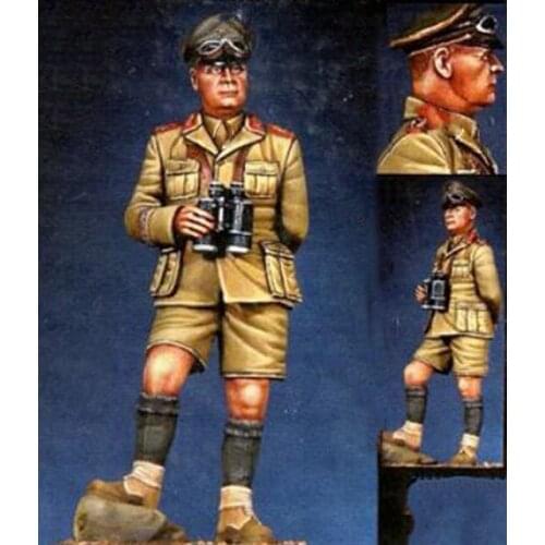 New Unassembled 1/32 ancient stand man officer 54mm (WITH BASE ) Resin Figure Unpainted Model Kit