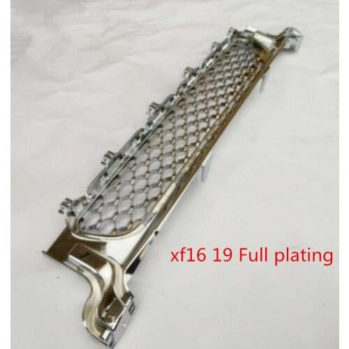 Front bumper under the net 2016-2019ja gua rxf xjl xf Ventilation grille plating Engine intake grille