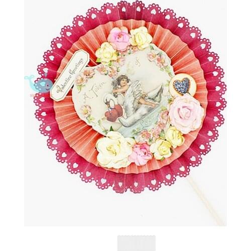 Hearts Edge Cutting Dies Metal Frame Stencil for DIY Scrapbooking Card Album Embossing Crafts Die Cut New Arrival 2021