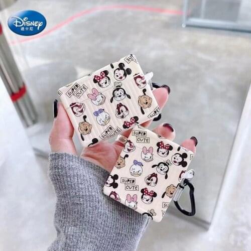 Super Cute Minnie Soft IMD Airpod Pro Case for Airpods 2 Shockproof Cover Fundas Minnie Donald Daisy Winnie Earphones Shell